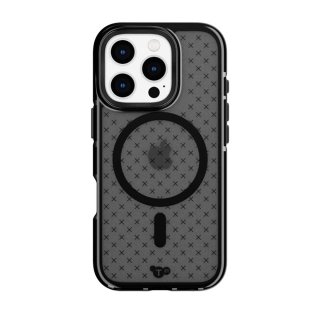 Tech21 Evo Check w/MagSafe - iPhone 16 Pro - Smokey/Black