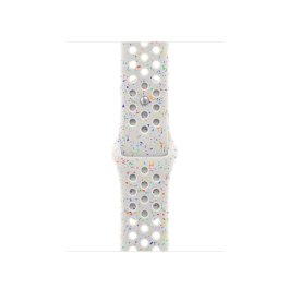 apple watch strap 45mm pure platinum nike sport band m l 160 210mm Apple begint bij Amac