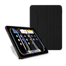 MuyDoux Origami Hoes voor iPad 10,2 inch 9e 8e 7e Generatie 2021/2020/2019 met Penhouder, 5-in-1 Meerdere Kijkhoeken, met Magnetische Sluiting, Doorzichtige Harde Acryl Achterkant Case, Zwart MuyDoux Origami Hoes voor iPad 10,2 inch 9e 8e 7e Generatie 2021/2020/2019 met Penhouder, 5-in-1 Meerdere Kijkhoeken, met Magnetische Sluiting, Doorzichtige Harde Acryl Achterkant Case, Zwart