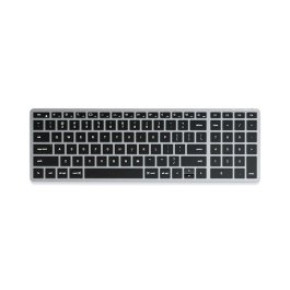 SATECHI Aluminium Bedraad USB Toetsenbord met Numeriek Toetsenblok, 𝗨𝗦 𝗤𝗪𝗘𝗥𝗧𝗬 𝗟𝗮𝘆𝗼𝘂𝘁, voor iMac Pro, iMac, Mac Mini, MacBook Pro/Air, Windows PC en Laptop, Spacegrijs SATECHI Aluminium Bedraad USB Toetsenbord met Numeriek Toetsenblok, 𝗨𝗦 𝗤𝗪𝗘𝗥𝗧𝗬 𝗟𝗮𝘆𝗼𝘂𝘁, voor iMac Pro, iMac, Mac Mini, MacBook Pro/Air, Windows PC en Laptop, Spacegrijs