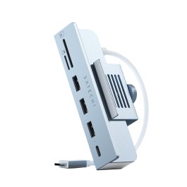 Satechi USB-C Clamp Hub voor iMac 24 inch - Blauw | Apple begint