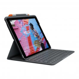 knuffel Intrekking micro Logitech Slim Folio hoes met toetsenbord iPad 2020 & 2019 kopen | Apple  begint bij Amac | 50 winkels | Apple begint bij Amac