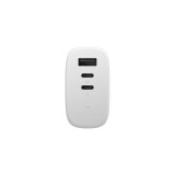 Native Union Fast GaN Charger PD - 1x USB-A 2x USB-C - 67W - White