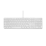 @LMP USB-C Wired Keyboard - Mac Layout NUM- NL - Aluminium - Silver