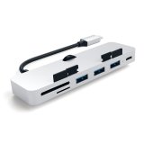 !Satechi USB-C Clamp Hub Pro - Silver