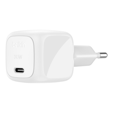 Belkin USB PD Wall Charger - PPS WHT - 30w%