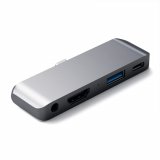 Satechi Aluminium USB-C Mobile Pro Hub - Spacegrijs