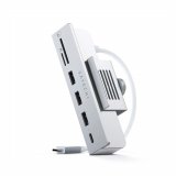 Satechi USB-C Clamp Hub for 24 inch iMac Silver