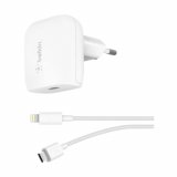 Belkin Home Charger USB-C 20W + USB-C naar Lightning Cable 1.2m Wit