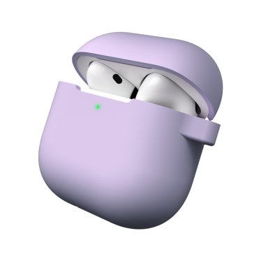 Keybudz Elevate Series Keychain - AirPods 4 (2024) - Lavender