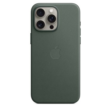 Apple Fine Woven Case - iPhone 15 Pro Max - Evergreen
