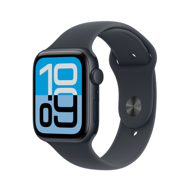 Apple Watch SE 3 - 44mm - Midnight Aluminium - Midnight Sport Band - M/L