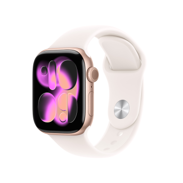 [DEMO] Apple Watch Series 11 GPS 42mm Rose Gold Aluminium Case with Light Blush Sport Band - M/L