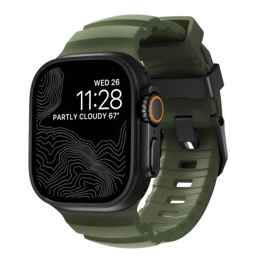Nomad Rocky Point Band - 42/44/45/49mm - Forest/Black