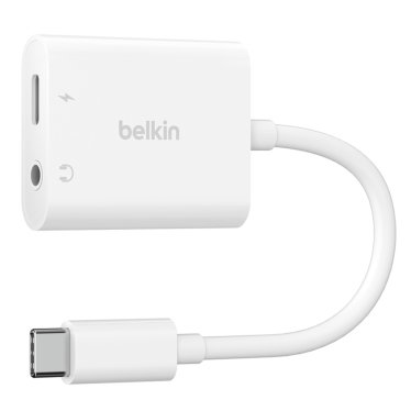 Belkin USB-C to 3.5mm + USB-C adapter - Black