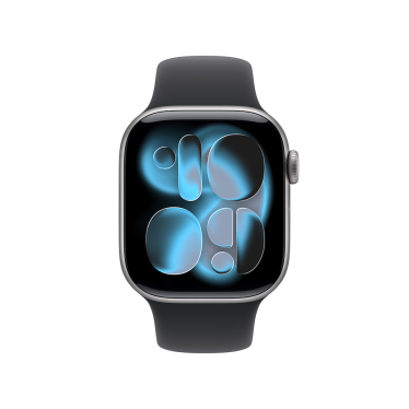[Open Box] Apple Watch S11 - 42mm - Space Grey Aluminium - Black Sport Band - S/M