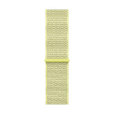 [Open Box] Apple Watch Strap - 46mm - Neon Yellow - Sport Loop