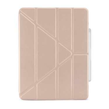 Pipetto Origami Pencil Case - iPad Air 13" (2024-2026) - Metallic Pink