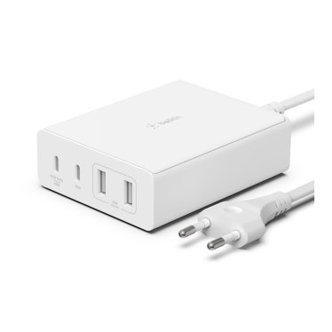 Belkin 4-Ports GaN Desktop Charger - USB & USB-C - 108W%