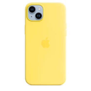 Apple Silicone Case + MS - iPhone 14 Plus - Canary Yellow