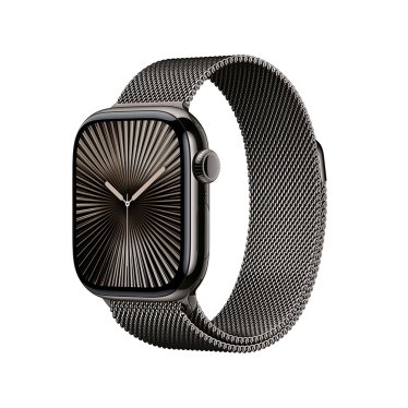 [Open Box] Apple Watch S10 Cellular - 42mm - Slate Titanium - Slate Milanese Loop -  (130-180mm)