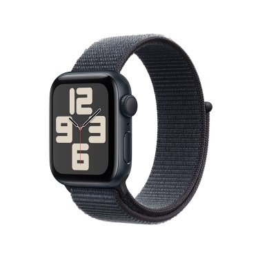 Apple Watch SE - 40mm - Midnight Aluminium - Ink Sport Loop - (130-200mm)