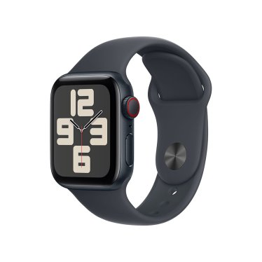 Apple Watch SE Cellular - 40mm - Midnight Aluminium - Midnight Sport Band - M/L (150-200mm)
