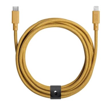 Native Union Belt Cable Kevlar - USB-C to Lightning - 3m - Kraft
