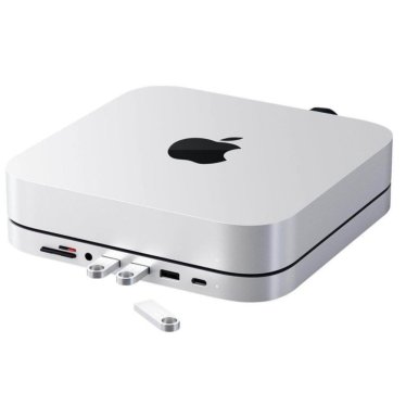 [Open Box] @Satechi Aluminum Mac Mini (2020/2023) / Studio (2022-2025) Stand Hub - Silver