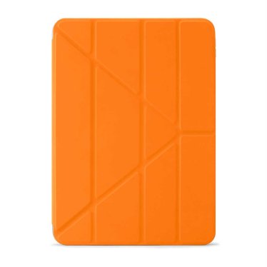 !Pipetto Origami Case - iPad 10.9" (2022) / iPad 11" (2025) - Orange