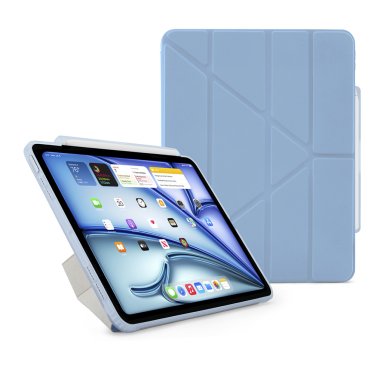 Pipetto Origami Pencil Case - iPad Air 13'' (2024/2025) - Light Blue