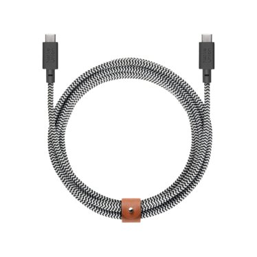Native Union Belt Cable XL - USB-C - 100W - 3m - Zebra