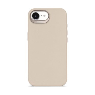 Decoded Leather Backcover - iPhone 16e - Clay