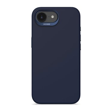 Decoded Silicone Backcover - iPhone 16e - Navy