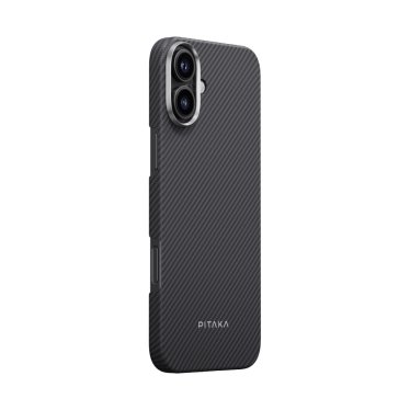 @Pitaka Ultra Slim Case - iPhone 16 Plus - Black/Grey