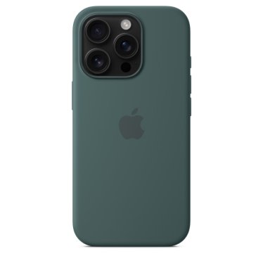 Apple Silicone Case - iPhone 16 Pro Max - Lake Green