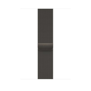 [Open Box] Apple Watch Strap - 45mm - Graphite - Milanese Loop -  (150-200mm)