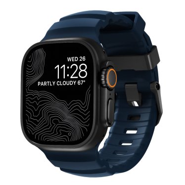 @Nomad Rocky Point Band - 42/44/45/49mm - Atlantic/Black