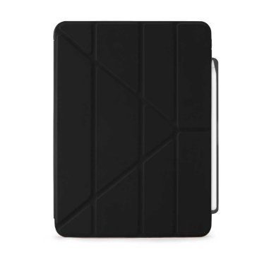 Pipetto Origami Pencil Case - iPad Air 10.9" (2020/2022) / iPad Air 11" (2024/2025) - Black