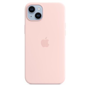 Apple Silicome Case + MS - iPhone 14 Plus - Chalk Pink