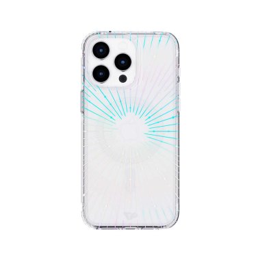 Tech21 Evo Clear MagSafe hoesje - iPhone 15 Pro Max - glitter