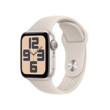 Apple Watch SE - 40mm - Starlight Aluminium - Starlight Sport Band - S/M (130-180mm)
