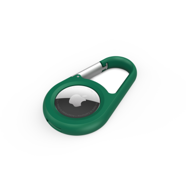 Belkin Secure Airtag Holder with Carabiner - Green