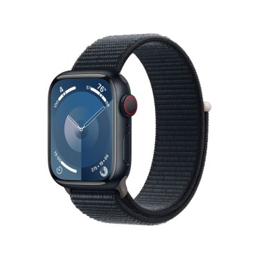 Apple Watch S9 + Cellular  - 41mm Aluminium - Midnight - Midnight - Sport Band - M/L (150-200mm)