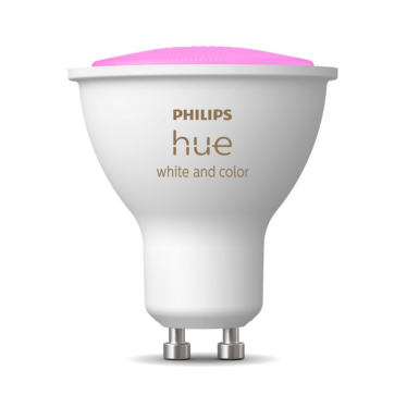 Philips Hue - White and Color Ambiance - Single Bulb - GU10