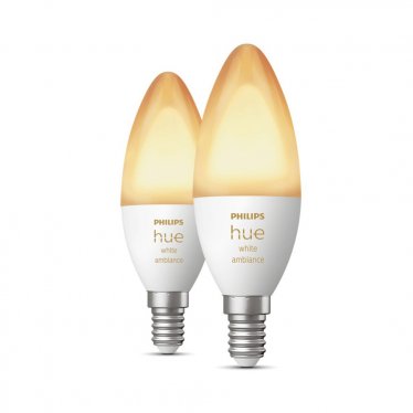 Philips Hue - White Ambiance - Duo pack - E14