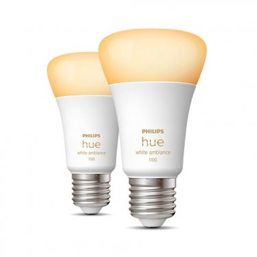 Philips - Hue - White Ambiance Duo Pack E27 1100lm