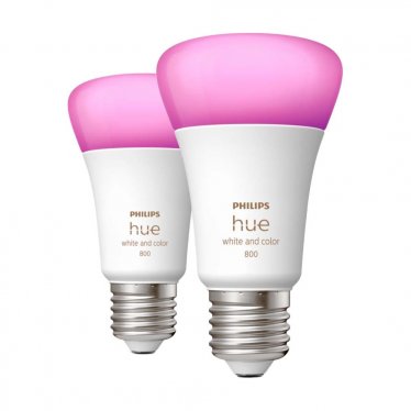 Philips Hue - White and Color Ambiance - Duo pack - E27