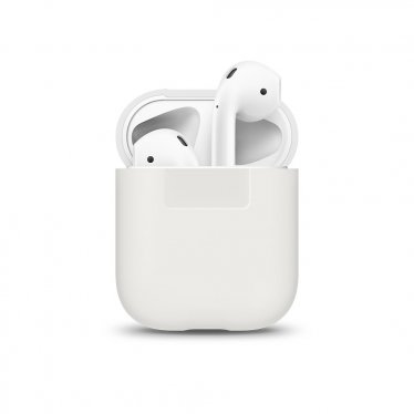 Elago Siliconen Case voor Apple AirPods - Wit
