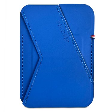 Decoded Silicone MagSafe Card Stand Sleeve - Galactic Blue